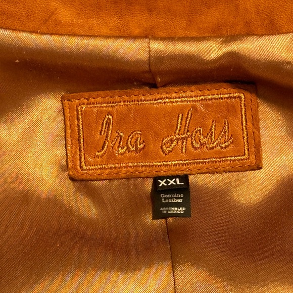 RARE VINTAGE, Stingray Leather & Cross; excellent condition, rarely worn;caramel - Picture 2 of 7